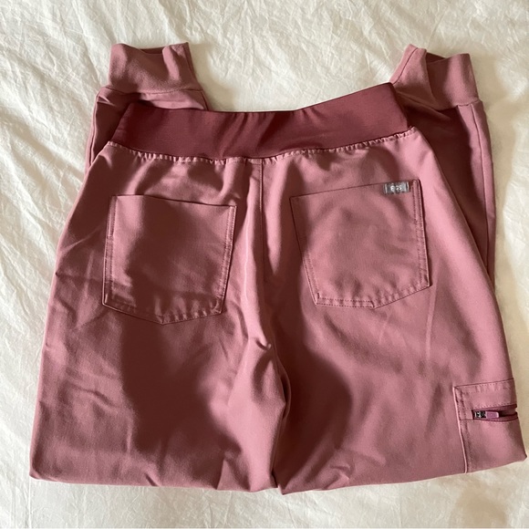 Figs Pants & Jumpsuits Figs Mineral Mauve High Waisted 2 Petite